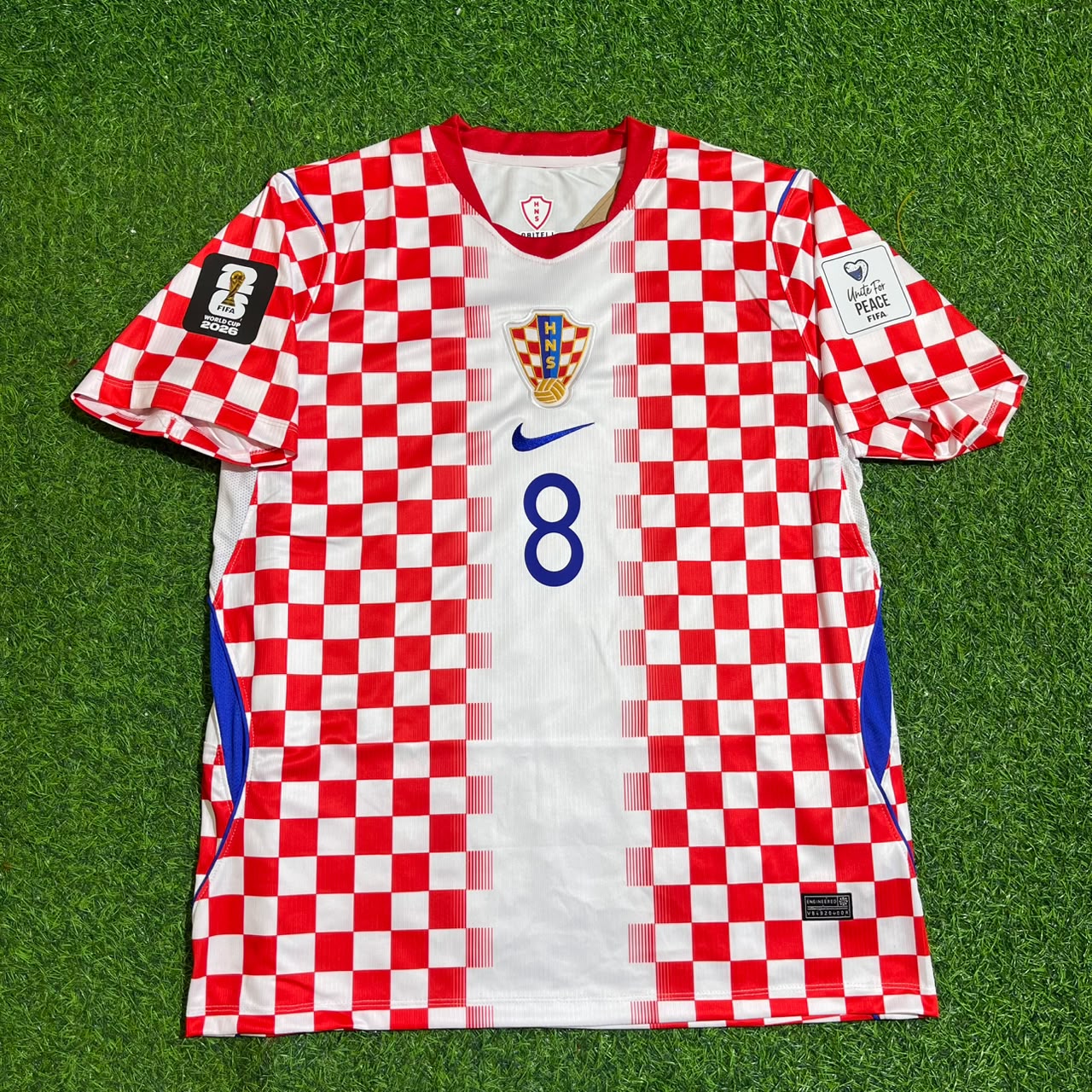 Mateo Kovacic Croatia 2026 World Cup Home Football Jersey Paradise Edition