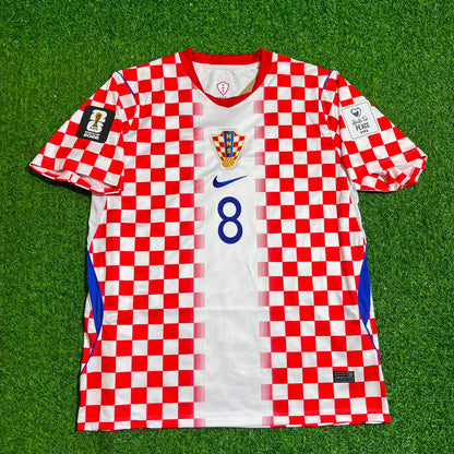 Mateo Kovacic Croatia 2026 World Cup Home Football Jersey Paradise Edition