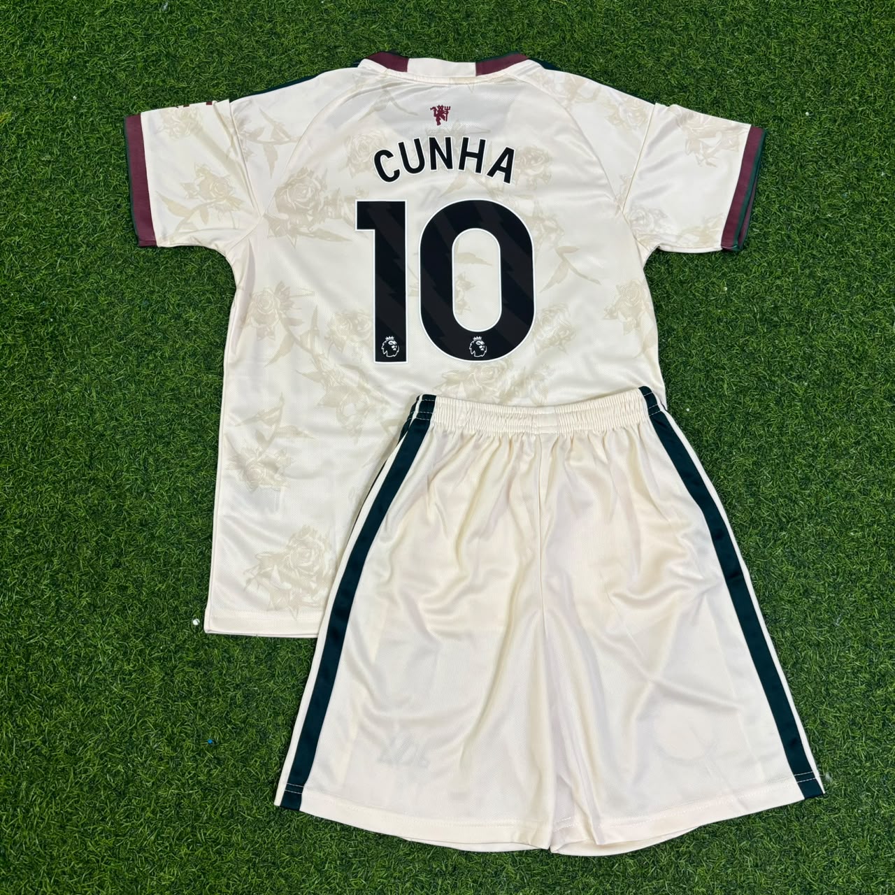Matheus Cunha Manchester United 2027 Kids Football Jersey
