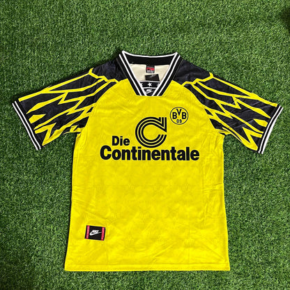 Matthias Sammer 6 - Borussia Dortmund 1994 - 1995 Retro Football Jersey Kit