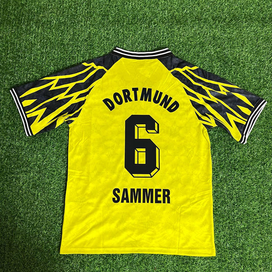 Matthias Sammer 6 - Borussia Dortmund 1994-1995 Retro Trikot Jersey