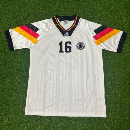 Matthias Sammer Deutschland 1992 Germany Retro Fußballtrikot Jersey
