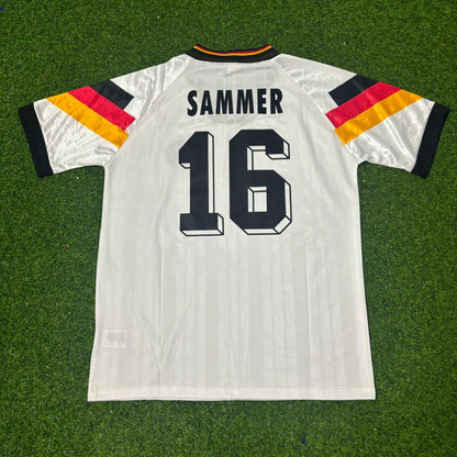 Matthias Sammer Deutschland 1992 Germany Retro Fußballtrikot Jersey