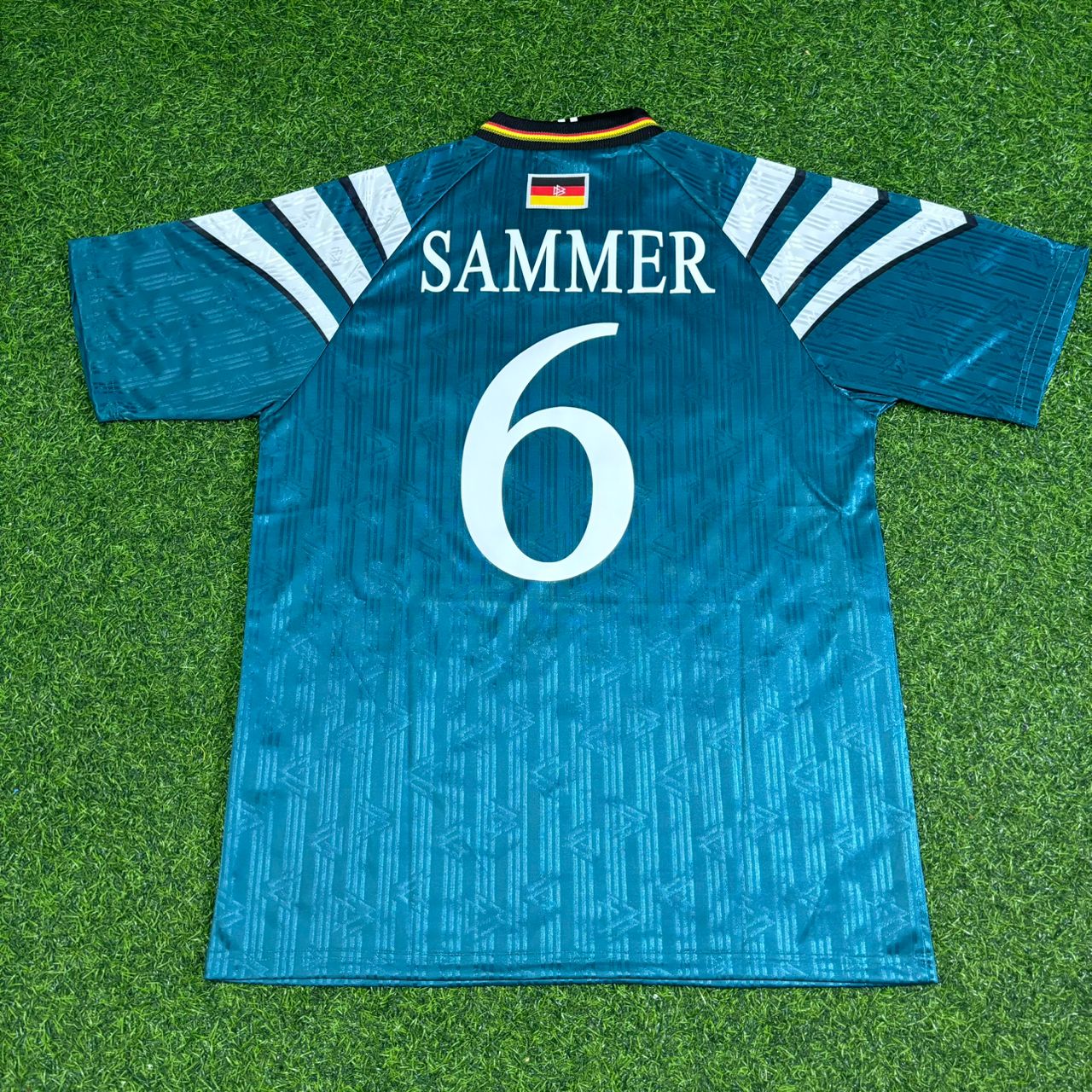 Germany EURO 1996 Matthias Sammer Deutschland Retro Football Jersey