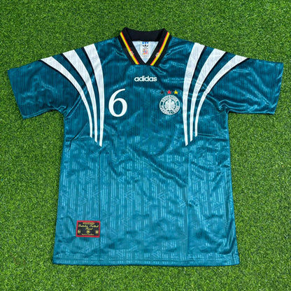 Germany EURO 1996 Matthias Sammer Deutschland Retro Football Jersey