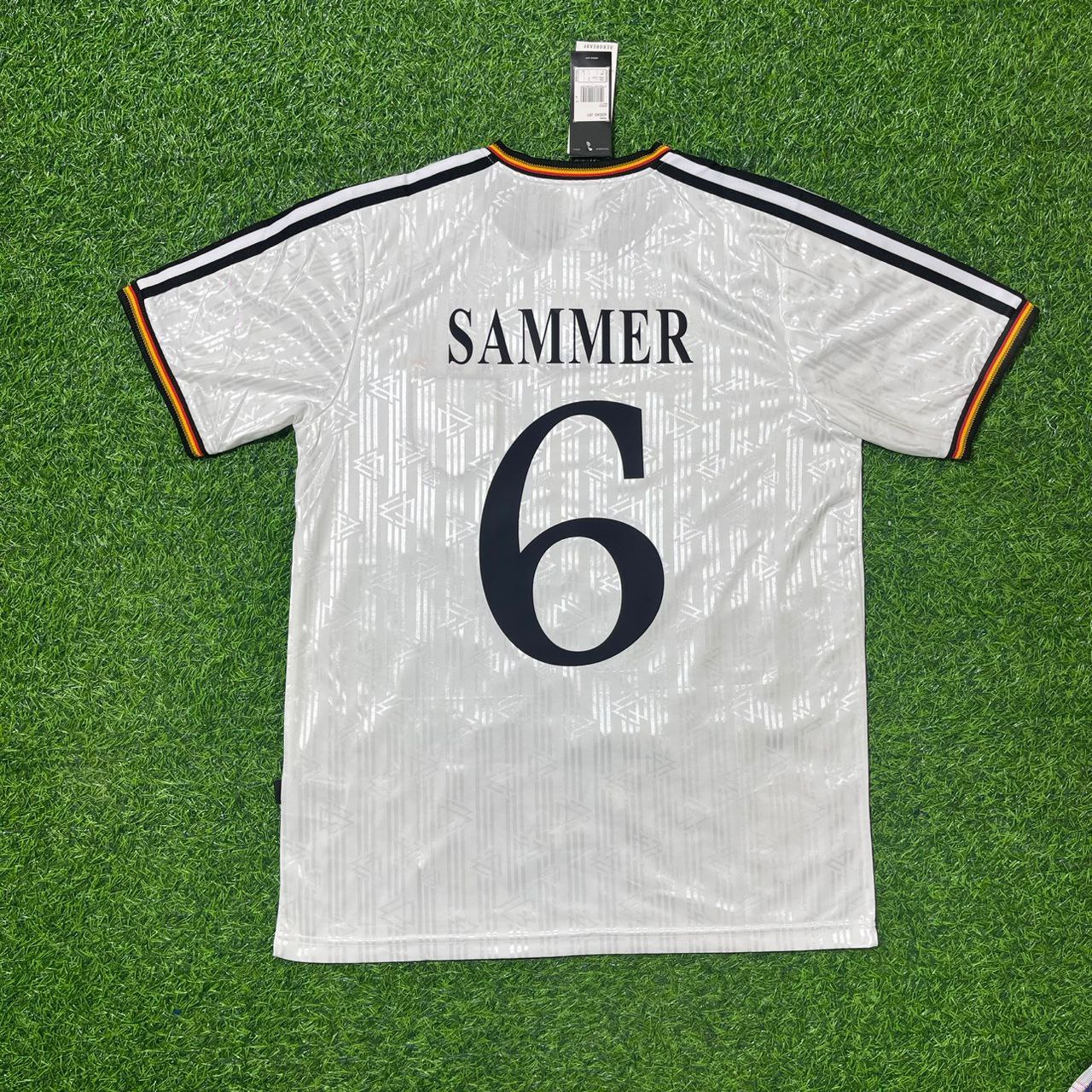 Matthias Sammer Deutschland EM 1996 Finale Heim Retro Fußballtrikot Set Jersey