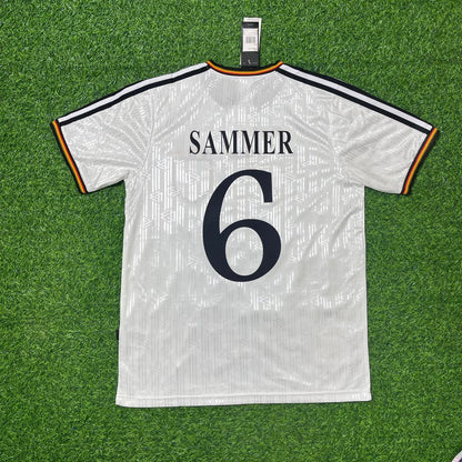 Matthias Sammer Deutschland EM 1996 Finale Heim Retro Fußballtrikot Set Jersey