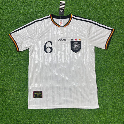 Matthias Sammer Deutschland EM 1996 Finale Heim Retro Fußballtrikot Set Jersey