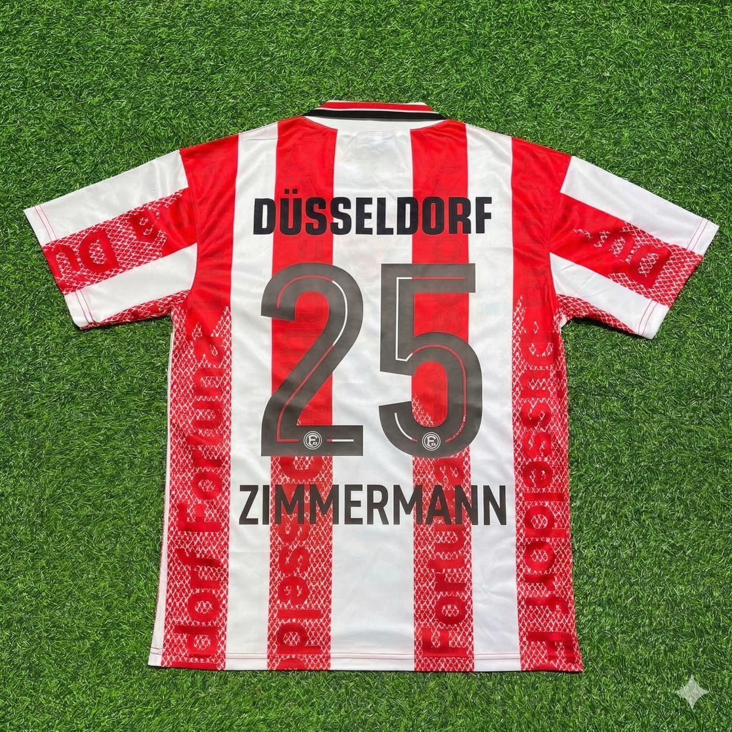 Matthias Zimmermann Fortuna Düsseldorf Retro Football Jersey Kit
