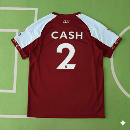 Matty Cash 2- Aston Villa 2026 Home Football Jersey