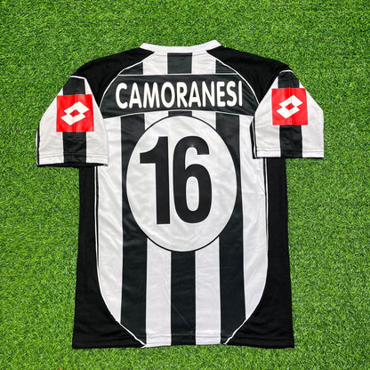 Mauro Camoranesi Juventus 2002 2003 Retro Football Jersey Kit