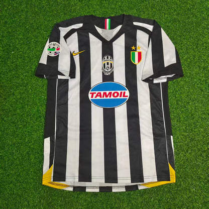 Patrick Vieira Juventus 2005-2006 Retro Football Jersey Kit