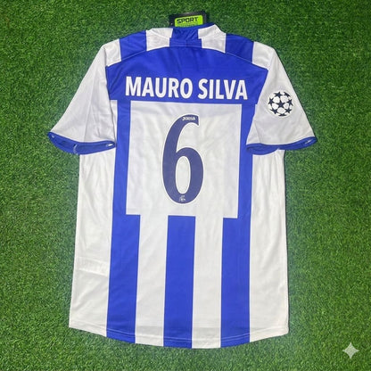 Mauro Silva Deportivo La Coruna 2003 2004 Retro Football Jersey