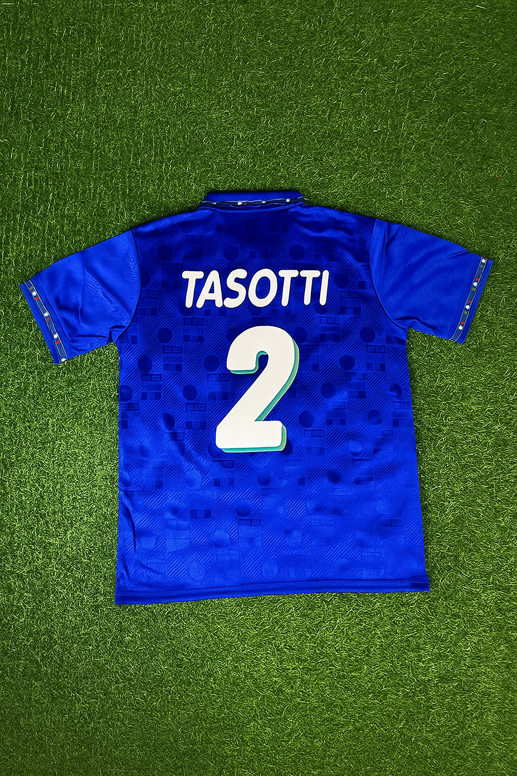Italy World Cup 1994 Mauro Tasotti Retro Football Jersey