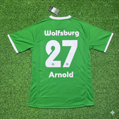 Maximilian Arnold VfL Wolfsburg Meisterjahr Retro Fußballtrikot Jersey