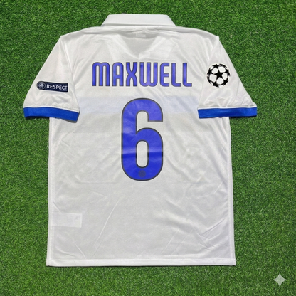 Maxwell Inter 2009/2010 White Retro Football Jersey Kit