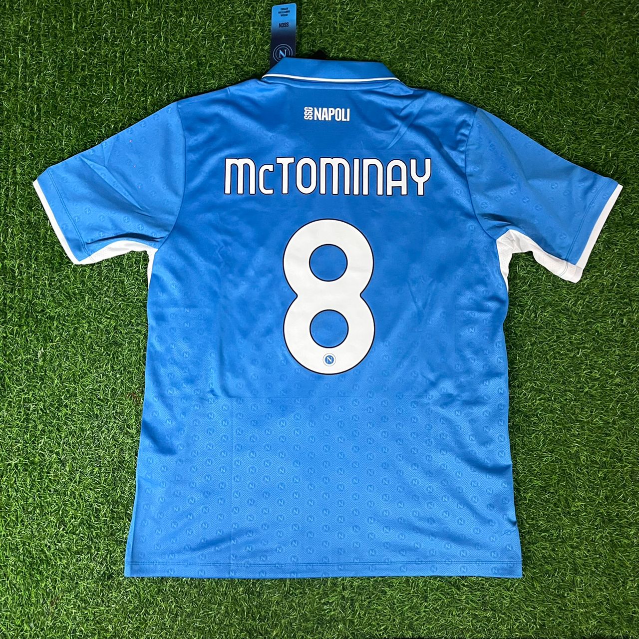 Scott McTominay 8 Napoli Football Jersey Kit