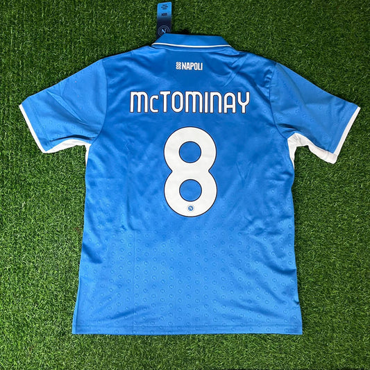 Scott McTominay 8 Napoli Football Jersey Kit