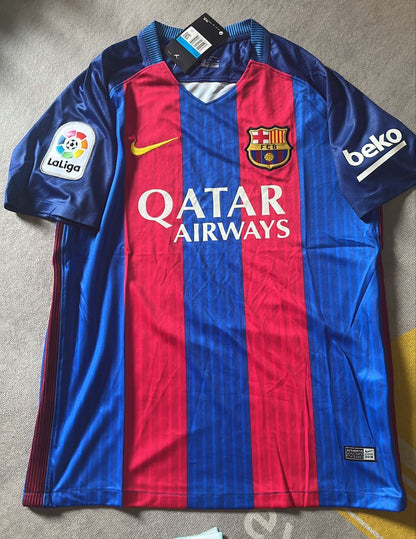 FC Barcelona Neymar Jr 11 – 2016/17 Home Retro Football Jersey