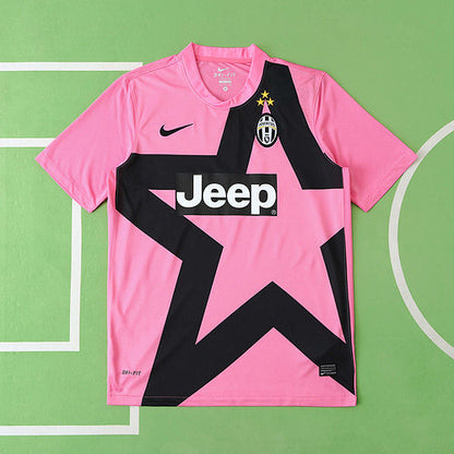 Juventus Pink Black 2012 2013 Season Retro Football Jersey