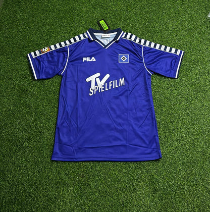 Mehdi Mahdavikia Hamburger SV 2000-2001 Retro Heimtrikot Rot Fußballtrikot