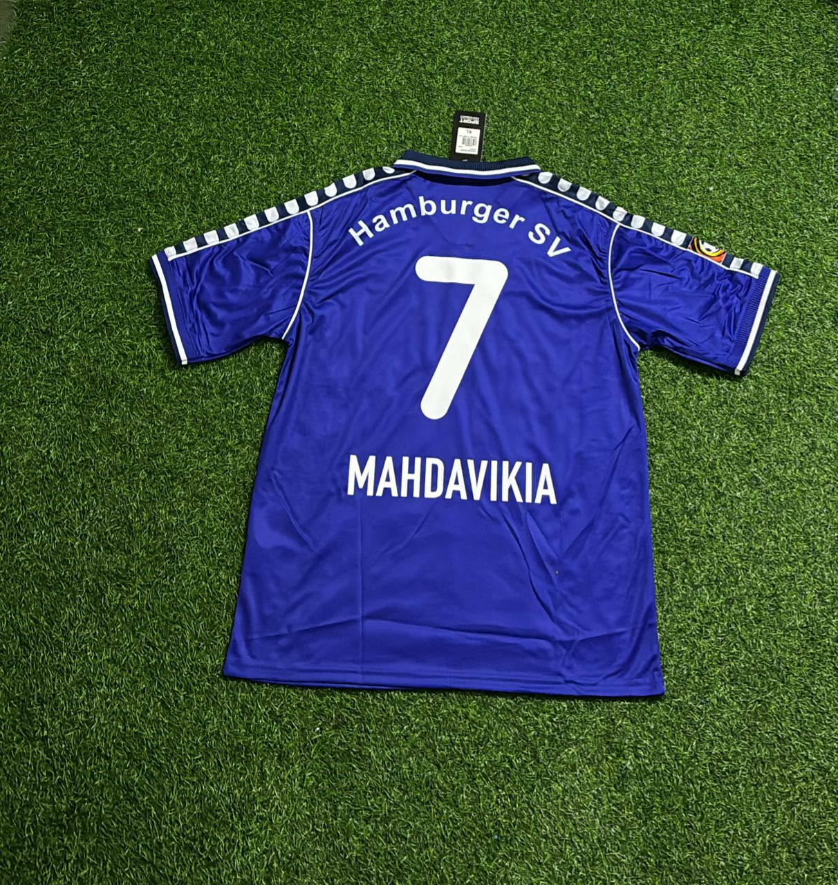 Mehdi Mahdavikia Hamburger SV 2000-2001 Retro Heimtrikot Rot Fußballtrikot