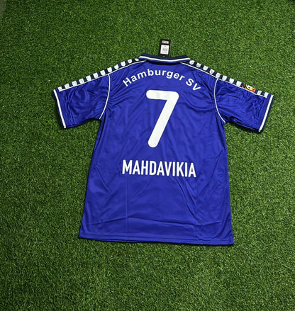 Mehdi Mahdavikia Hamburger SV 2000-2001 Retro Heimtrikot Rot Fußballtrikot