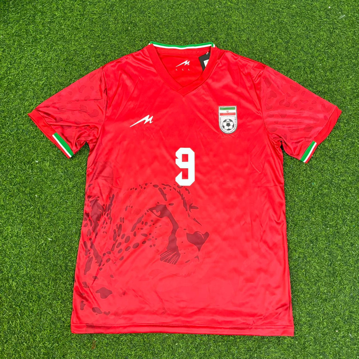 Mehdi Taremi Iran World Cup 2026 Away Red Shirt Football Jersey