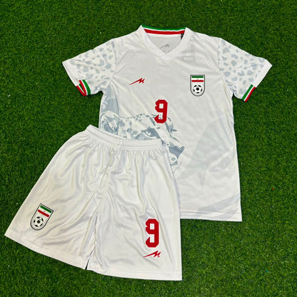 Iran World Cup 2026 Mehdi Taremi Home Kids Football Jersey Shirt