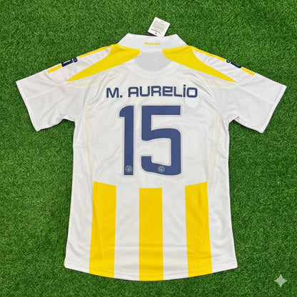 Mehmet Aurelio Fenerbahçe 2007-2008 Retro Football Jersey