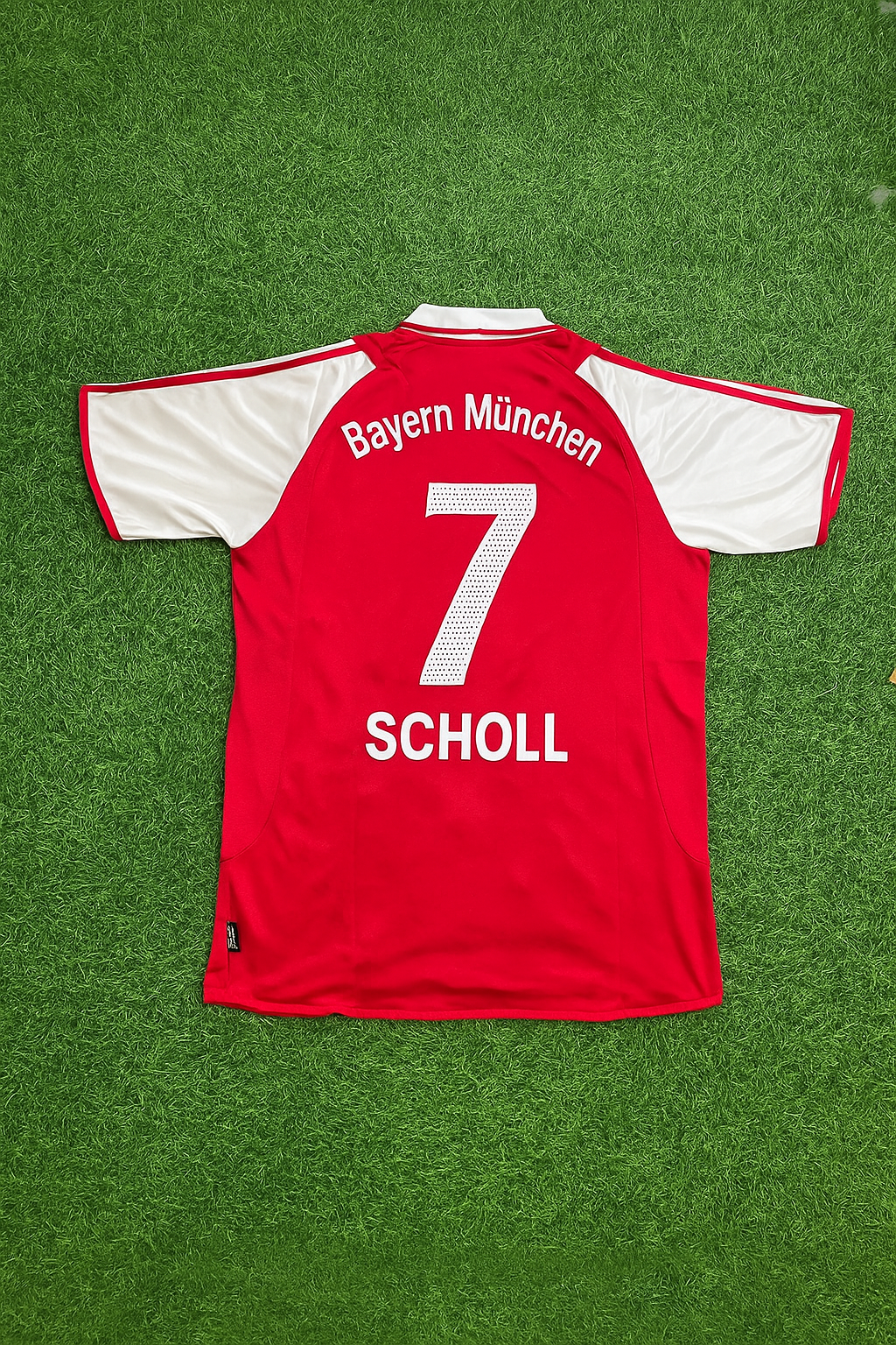 Mehmet Scholl FC Bayern Munich 2003 2004 Retro Football Jersey