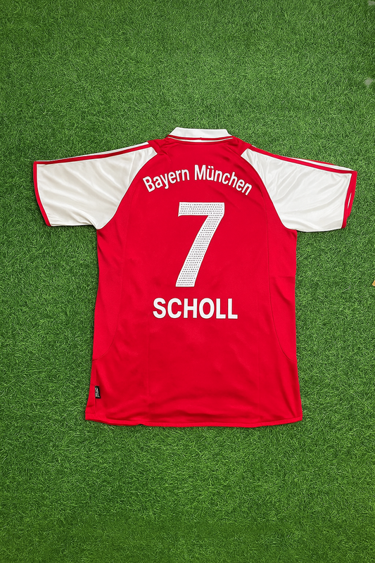 Mehmet Scholl FC Bayern Munich 2003 2004 Retro Football Jersey