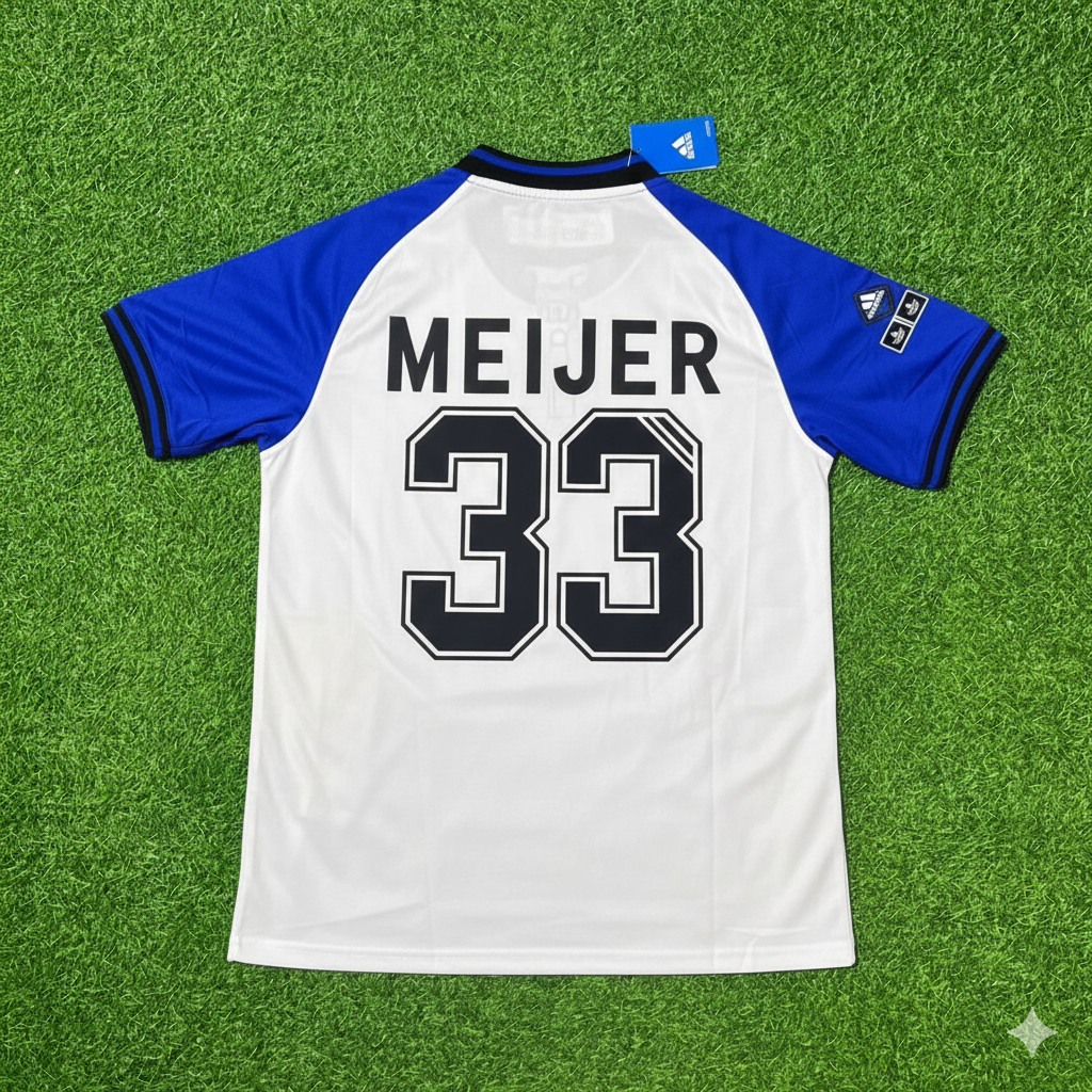 Erik Meijer Hamburger SV Retro Fußballtrikot Jersey