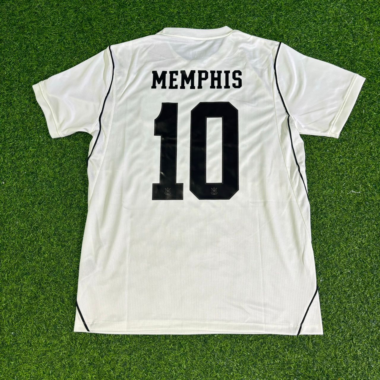Memphis Depay Corinthians 2026-2027 Home White Football Jersey