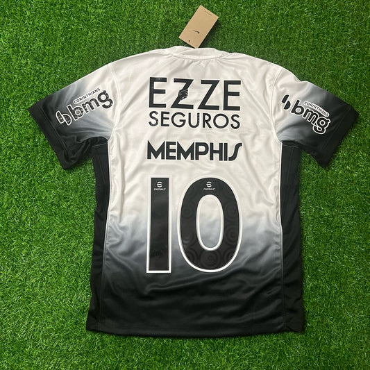 Memphis Depay Corinthians #10 Kit Jersey Trikot Maillot Maglia Camiseta