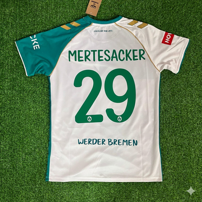 Per Mertesacker Bremen Anniversary Football Jersey