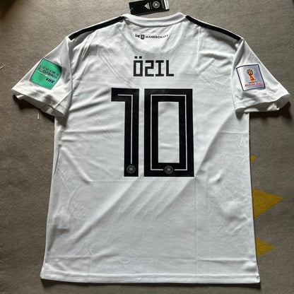 Mesut Ozil Germany 2018 World Cup Retro Football Jersey Kit
