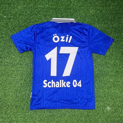 Mesut Özil Schalke 04 Heim Retro Fußballtrikot Jersey
