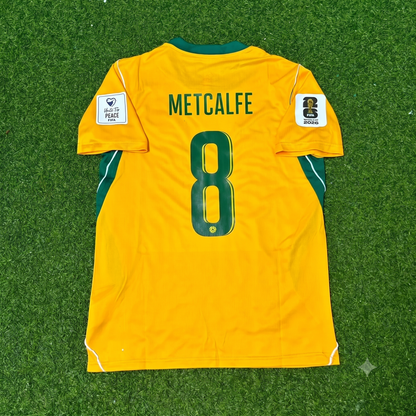 Connor Metcalfe Australia 2026 World Cup Football Jersey
