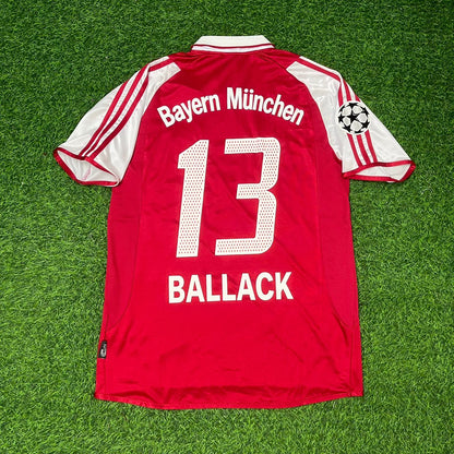 Michael Ballack Bayern Munchen 2003-2004 Retro Fussballtrikot Jersey