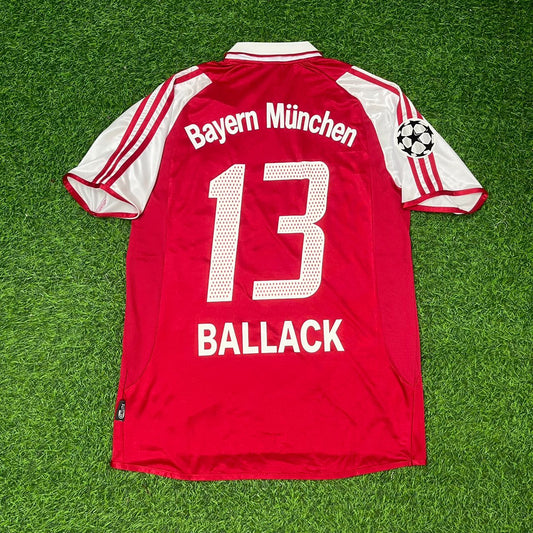 Michael Ballack Bayern Munchen 2003-2004 Retro Fussballtrikot Jersey
