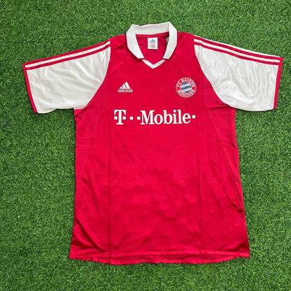 Mehmet Scholl FC Bayern Munich 2003 2004 Retro Football Jersey