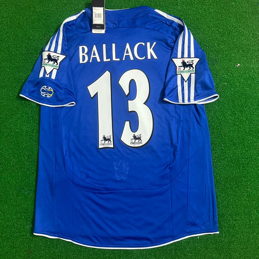 Michael Ballack Chelsea 2006 - 2008 Season Football Jersey Kit
