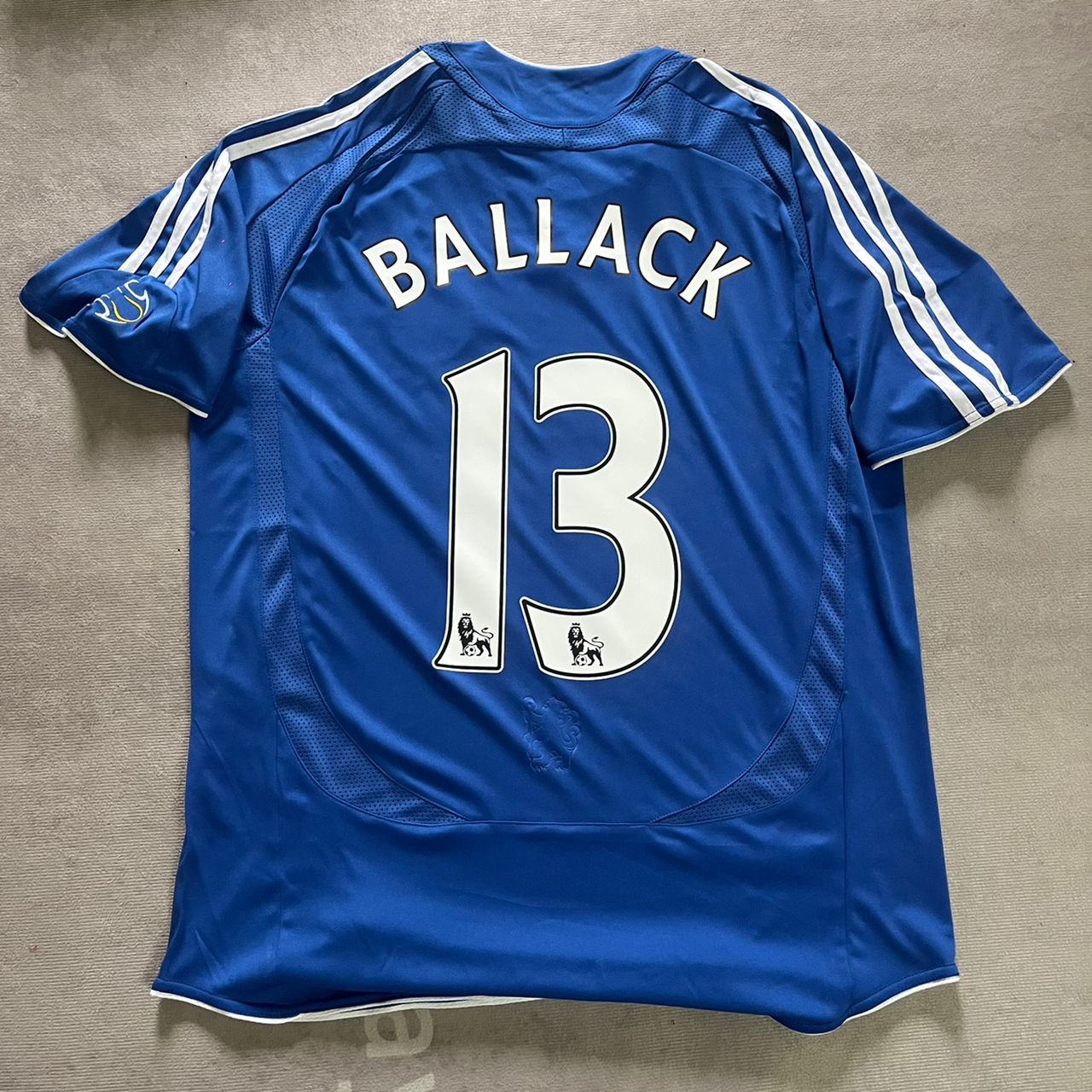 Michael Ballack Chelsea 2006 - 2008 Season Football Jersey Kit