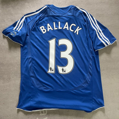 Michael Ballack Chelsea 2006 - 2008 Season Football Jersey Kit