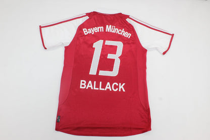 Michael Ballack FC Bayern Munich 2003 2004 Retro Football Jersey Kit