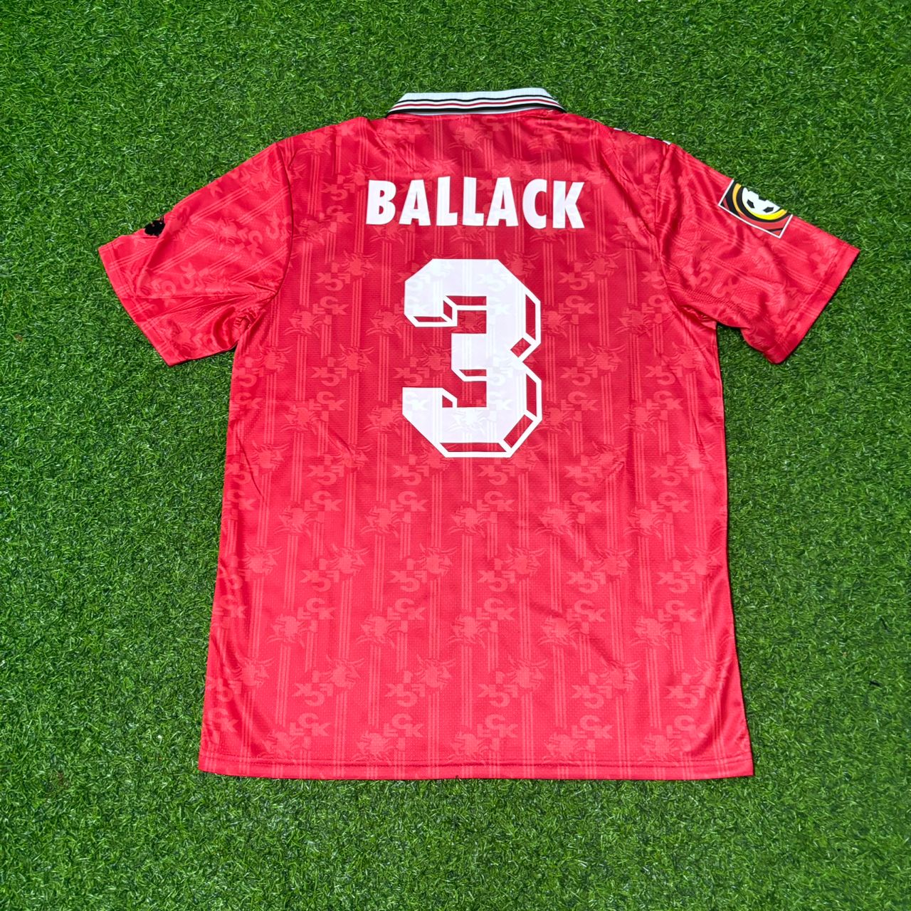 Michael Ballack FC Kaiserslautern 1997-1998 Retro Football Jersey Kit
