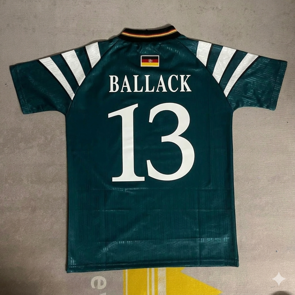 Michael Ballack Germany Deutschland Retro Football Jersey