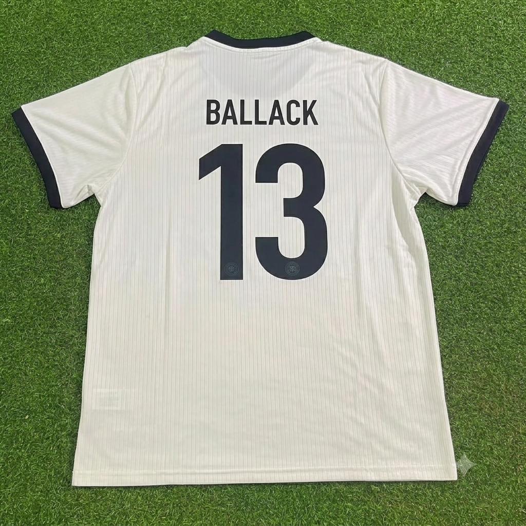 Michael Ballack Germany Deutschland 125 Year Special White Football Jersey Paradise Edition