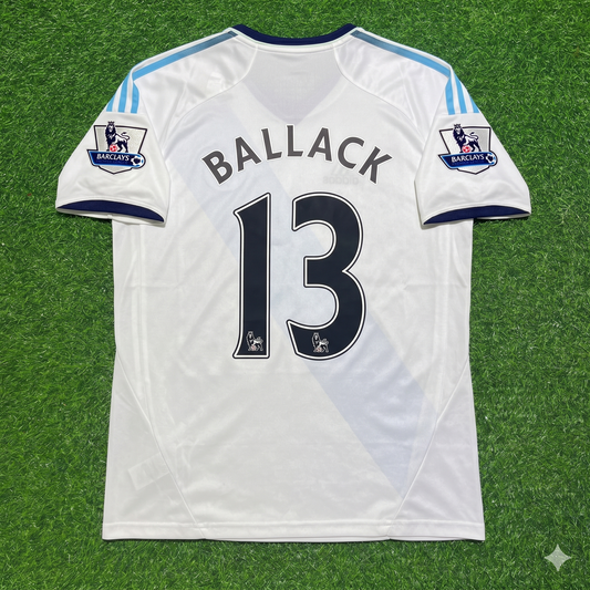 Michael Ballack Chelsea Retro White Football Jersey Kit
